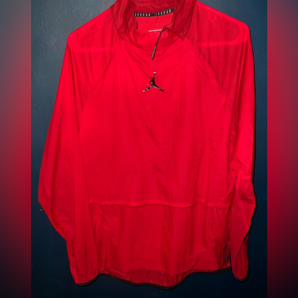 Red Jordan Windbreaker